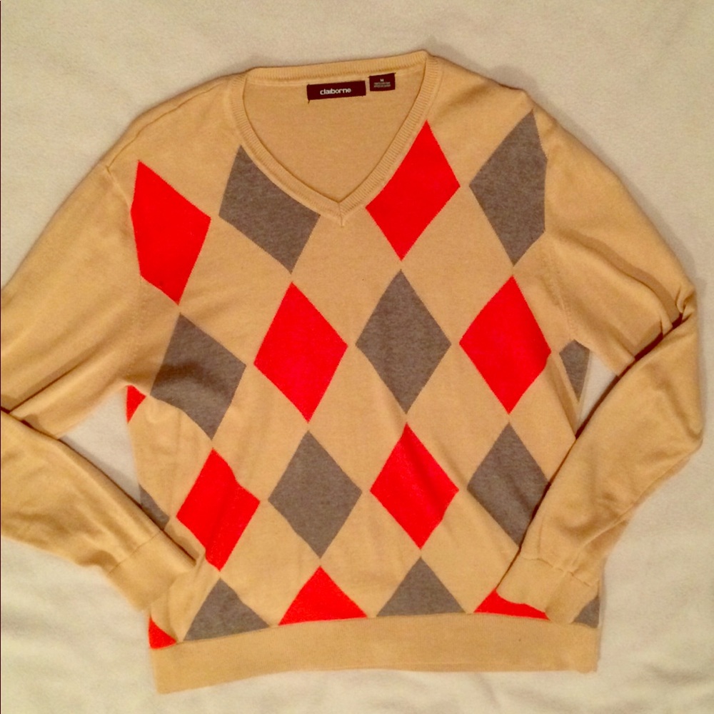 Men’s Clairborne V-Neck sweater